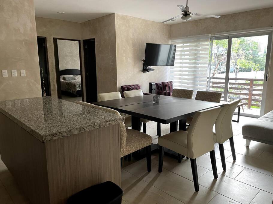 Departamento dentro de Aldea Zamá Tulum Exterior foto